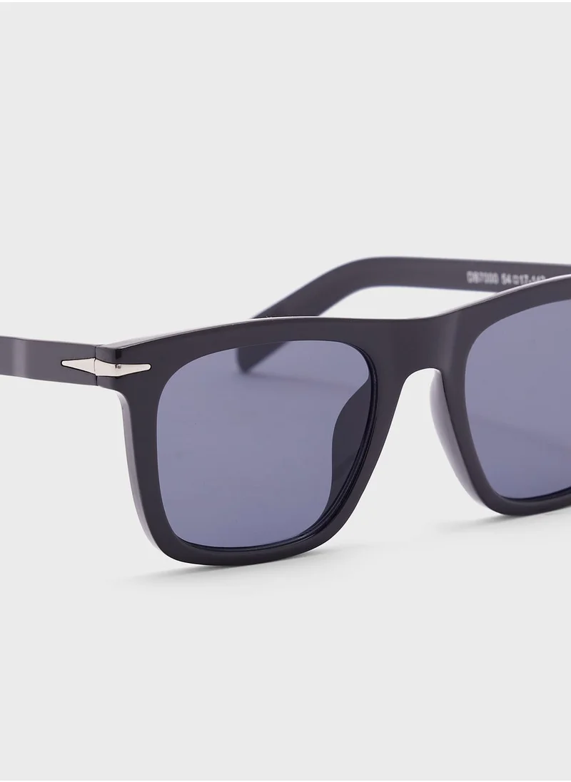 سفنتي فايف Square Frame Wayfarer Sunglasses
