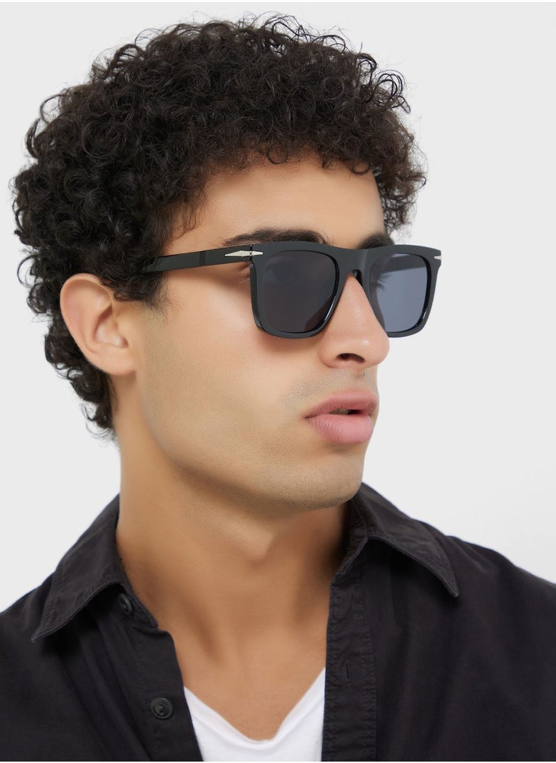 Square Frame Wayfarer Sunglasses
