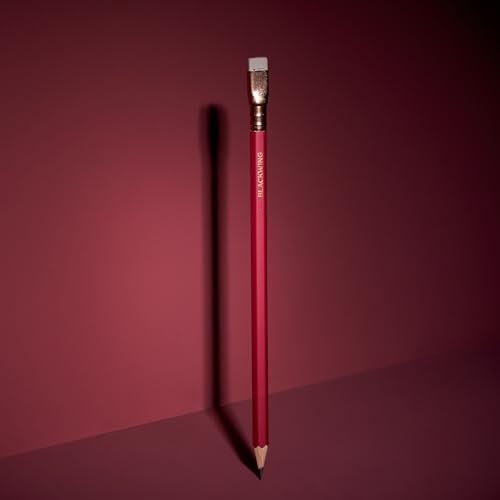 Blackwing Matte Pencils - 12 Count, Red Finish, 3B Soft Lead, Premium Wood, Japanese Graphite, Great for Drawing - Image 2