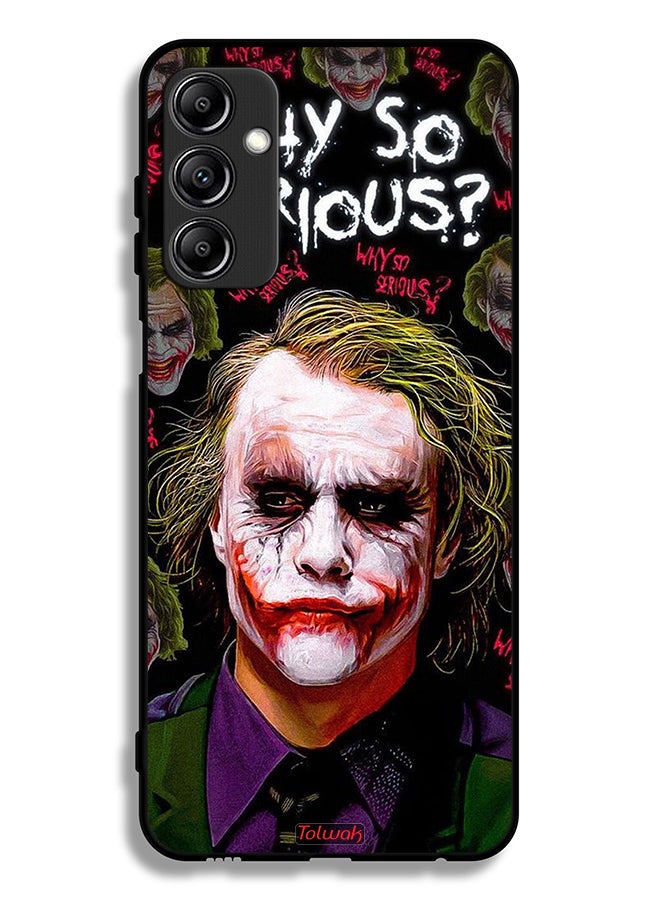Tolwak Samsung Galaxy A14 5G Protective Case Cover Why So Serious - Image 1