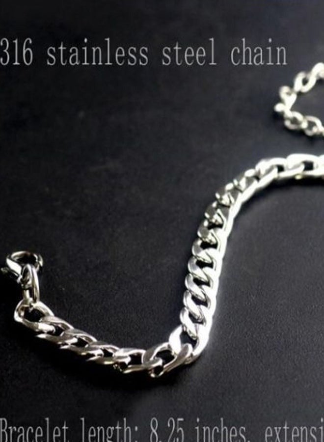 سوار من الفولاذ المقاوم للصدأ والتيتانيوم - Image 2