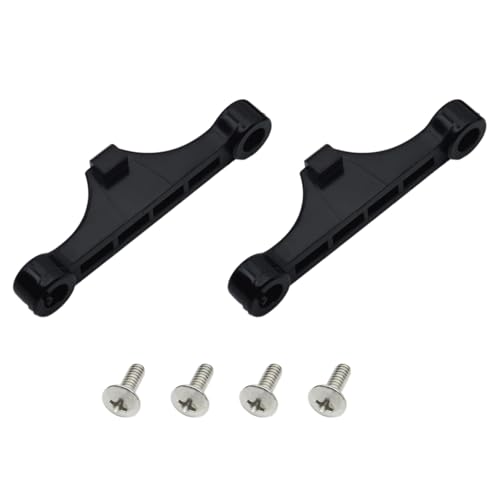 LBTODH 2 PCS AM5 CPU Cooler Fan Bracket Black Radiator Mounting Bracket with Screws for Most Desktop Computer Coolers - Image 1