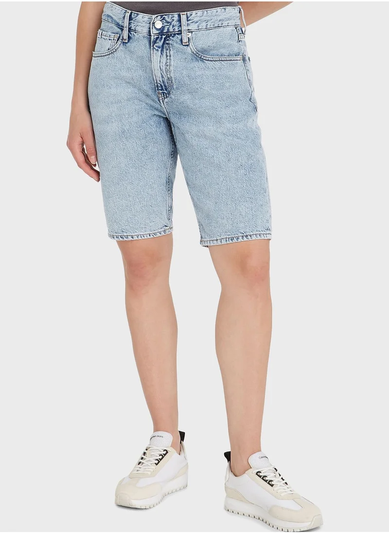 Calvin Klein Jeans Casual Denim Shorts