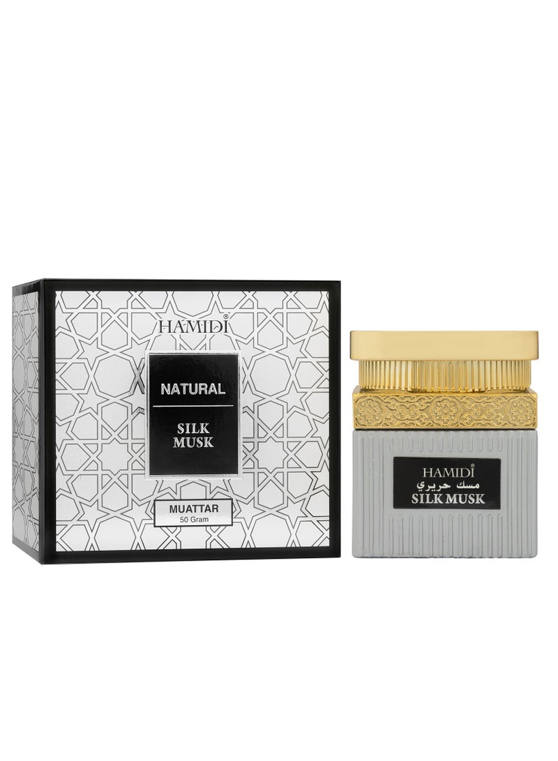 Hamidi Bakhoor Natural Muattar Silk Musk 50gm - Image 4