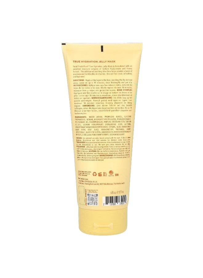 Petal fresh Petal Fresh, Pure, True Hydration Jelly Beauty Mask, Honey Extract, Aloe Vera, 6 fl oz (177 ml)  - Image 2