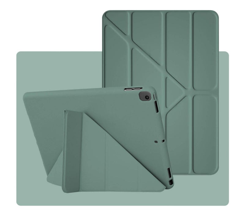 DGG Green Shockproof iPad Case Compatible with iPad 10.2 / iPad 9.7 - Image 1