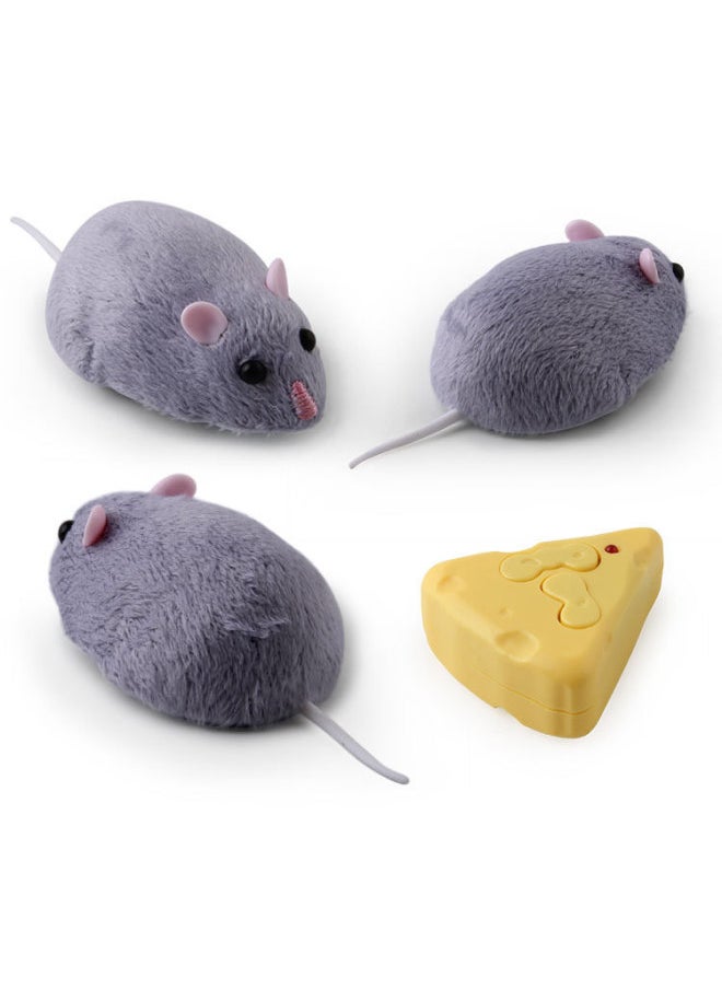 Fun Cat Toy Infrared Remote Control Simulation Mouse Trick Spoof Small Toy Strange Pet Toy-Color:YS491832  - Image 3