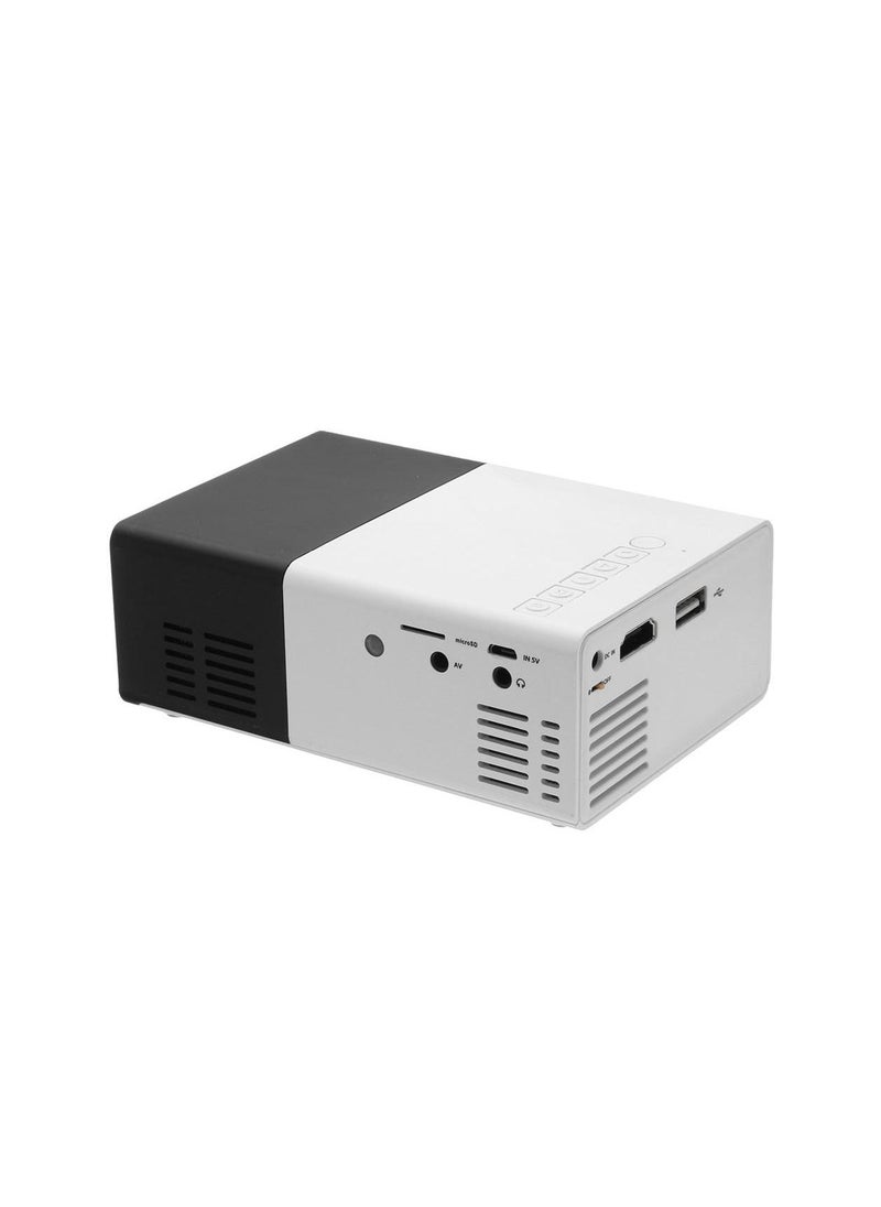 Crony - YG300 LED Projector 400-600 Lumens 320 x 240 Pixels 1080P Home Media Player With Remote Control - Image 1