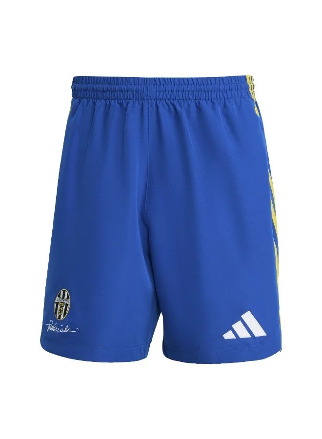 adidas Juve Ubp Sho Blue Football Shorts For Men XS