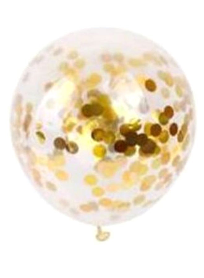 NIBEMINENT 20-Piece Clear Confetti Balloon Set 20 x 12inch