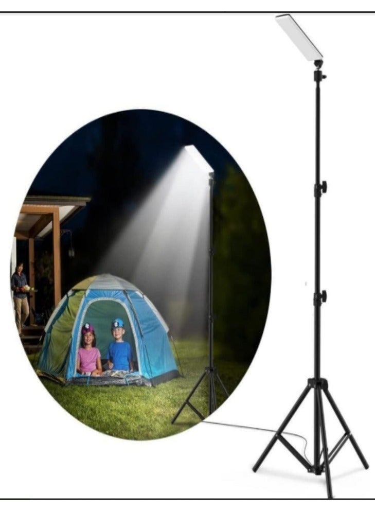 LC Outdoor Camping LED Light with Adjustable Tripod Stand 180 cm Height Adjustable and 360 Degree Rotation - Image 2