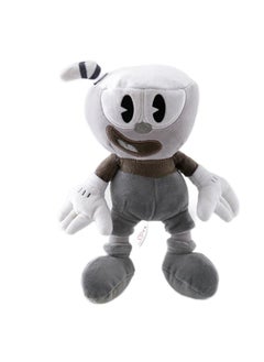 Y&D 1-Piece Cuphead Game Stuffed Toy  BW 25cm  - Image 1