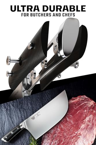 Dalstrong Meat Cleaver Knife-9"- Gladiator Series-'The Ravager'-Heavy Duty Butcher Kitchen Knife Gift-Forged High Carbon German Steel-BBQ, Meat Knife-w/Sheath-NSF Certified - Image 3