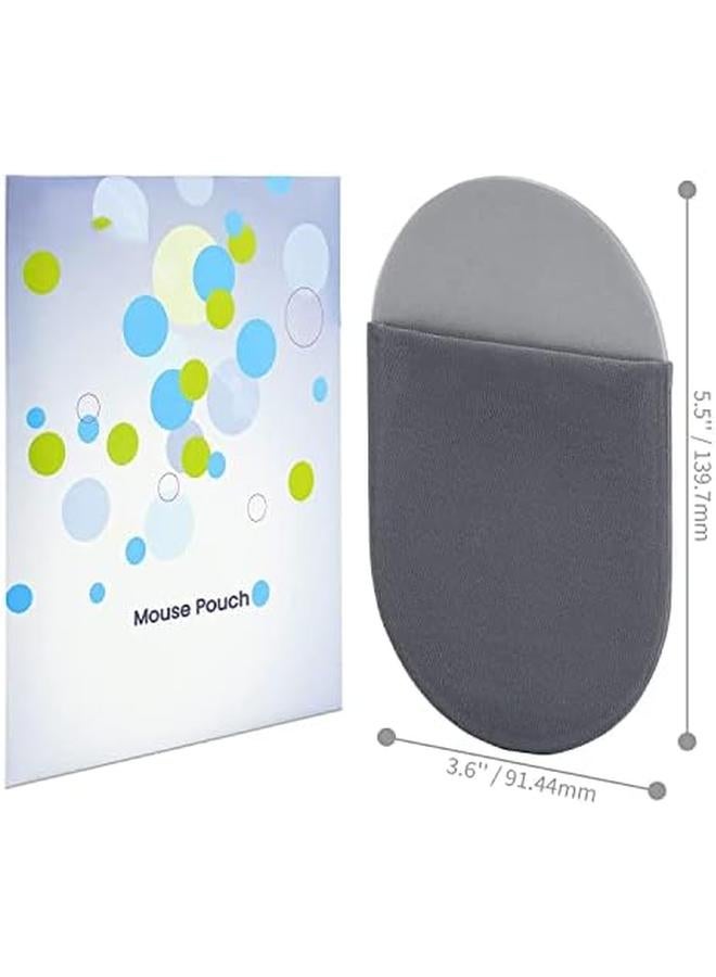 erorex Universal Stick On Mouse Pouch Reusable No Glue Residue Mouse Storage Bag For Wireless Mouse Compatible With All Laptops  - Image 5