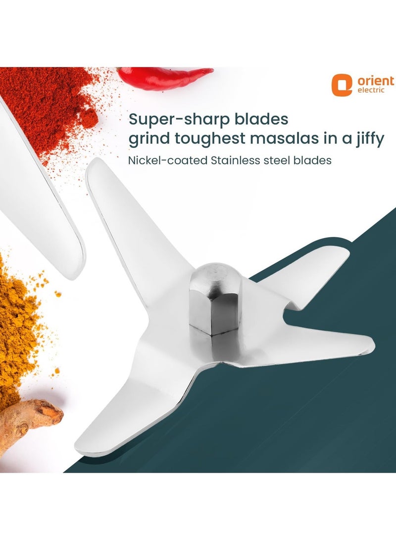 Orient Electric 500W mixer grinder | Kitchen Kraft 500 MGKK50B3 with 3 SS jars | Longer life balanced coil motor | ABS body | Uniform grinding | 5 years motor warranty - Image 5