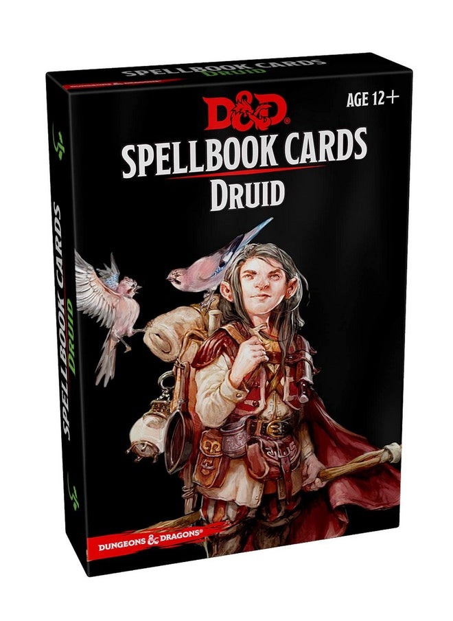 Dungeons & Dragons Spellbook Cards: Druid (D&D Accessory), Black  - Image 1