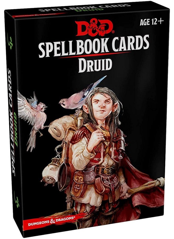 Dungeons & Dragons Spellbook Cards: Druid (D&D Accessory), Black  - Image 4