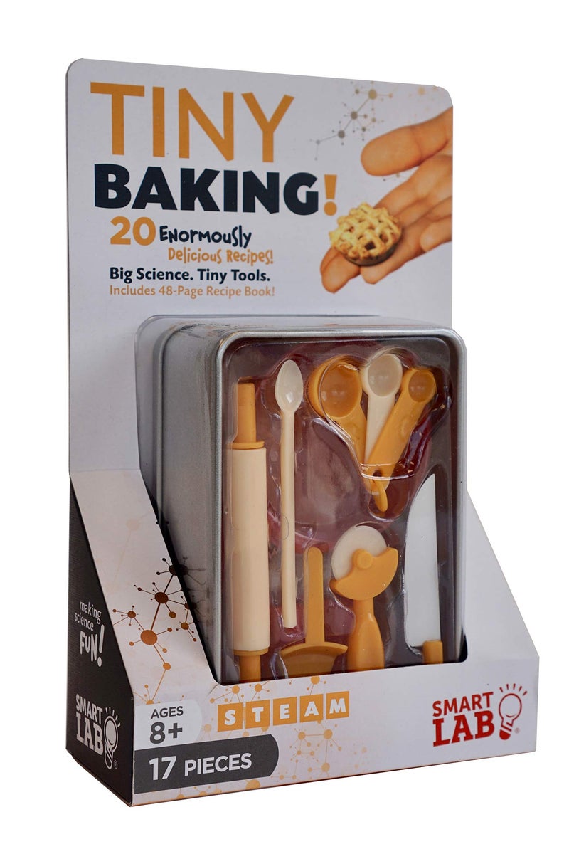 SmartLab Toys TINY Baking with 20 Delicious Tiny Recipes. Big Science. Tiny Tools. - Image 1