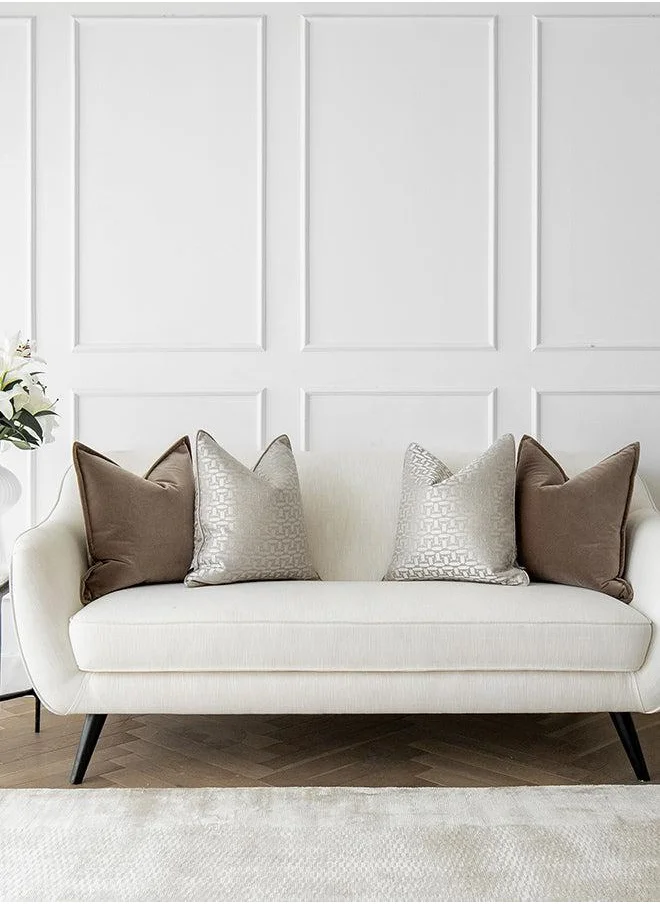 KNOT HOME Cushion Elsie Bundle (with filler) Pillow Knot Home Cover Set for Modern Sofa Contemporary Living Room Bedroom and Office Soft Washable