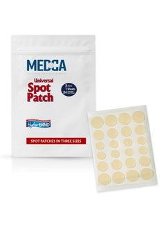 MEDca Acne Absorbing Covers Hydrocolloid Acne Care Bandages (24 Count) Three Universal Patch Sizes Acne Blemish Treatment For Face & Skin Spot Pore Patch That Conceals Reduce Pimples And Blackheads  - Image 1