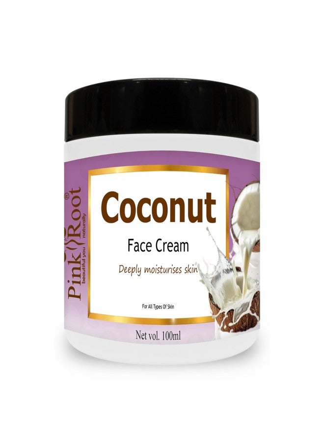 Pink Root Coconut Cream 100ml for Skin Whitening, Brightening, Tightening & Moisturising for Face & Body - Image 1