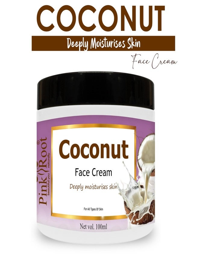 Pink Root Coconut Cream 100ml for Skin Whitening, Brightening, Tightening & Moisturising for Face & Body - Image 2