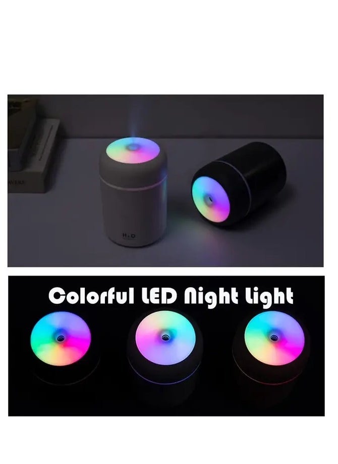 Generic - Air Humidifier and Aroma Diffuser Energizes Your Space with Colorful Ambient Lighting, Perfect Humidifier for Home, Office, Car - Multicolour - Image 1