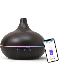 meross Meross Smart WiFi Essential Oil Diffuser Works with Apple HomeKit & Alexa, Ultrasonic Aromatherapy Diffuser & Mist Humidifier with Voice & APP Remote Control, Schedule & Timer, RGB Light 