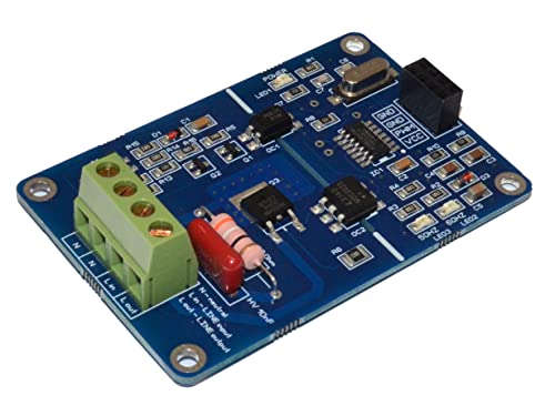 Krida PWM AC Voltage Dimmer 50/60Hz 80-240VAC for Arduino Raspberry Leading Edge Dimmer for AC Motor Pump Fan Light Heater Max 500W Pro Engineered Onboard Snubber Circuit - Compatible Worldwide - Image 1