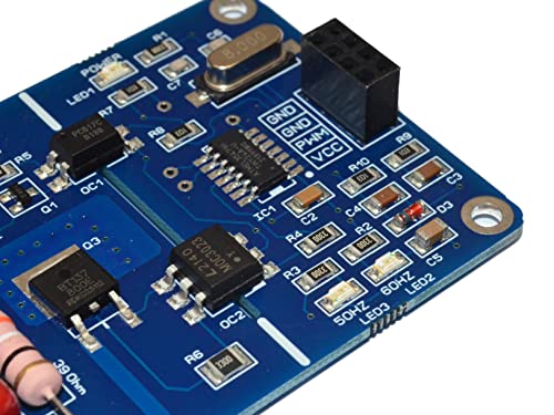 Krida PWM AC Voltage Dimmer 50/60Hz 80-240VAC for Arduino Raspberry Leading Edge Dimmer for AC Motor Pump Fan Light Heater Max 500W Pro Engineered Onboard Snubber Circuit - Compatible Worldwide - Image 5