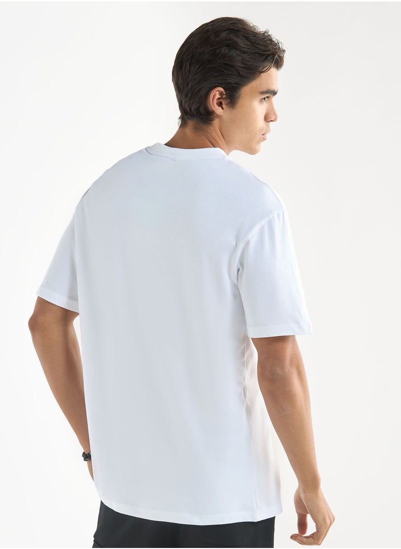 STARTER Starter Logo Print Crew Neck T-shirt with Short Sleeves  - Image 3