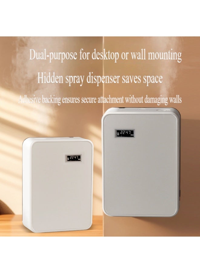 واي آند دي موزع الزيوت العطرية الذكي Scentry Smart WiFi (أبيض)، جهاز معطر الهواء الذي يتم التحكم فيه عن طريق التطبيق، جهاز العلاج بالروائح العطرية الذكي للمنزل وغرفة المعيشة والمكتب - Image 3