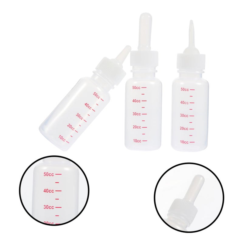 3Pcs Pet Nursing Bottles For Kittens And Puppies Milk Replacement Feeding - Image 3
