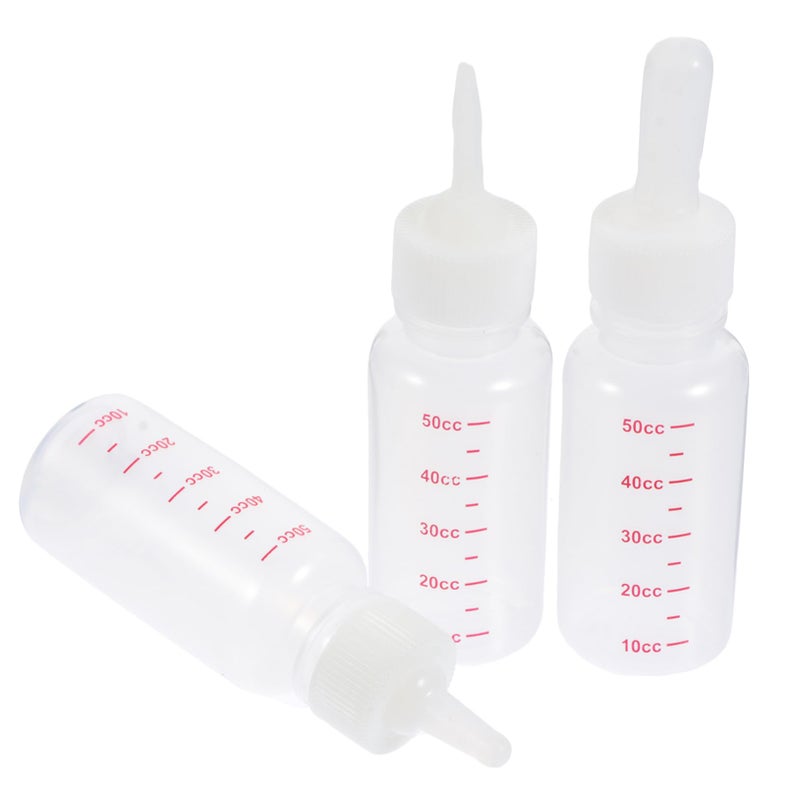3Pcs Pet Nursing Bottles For Kittens And Puppies Milk Replacement Feeding - Image 2