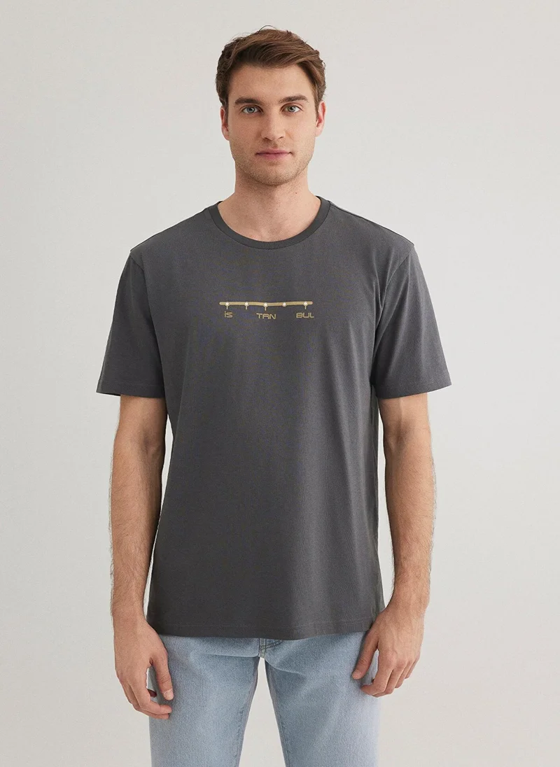 MAVI Anthracite Istanbul T-Shirt
