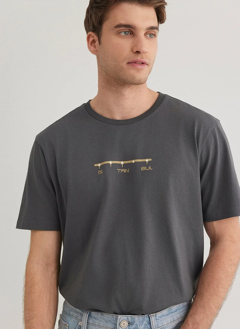 MAVI Anthracite Istanbul T-Shirt