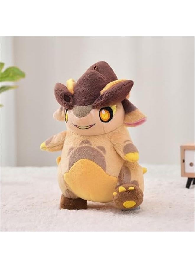 Natlan Saurian Plushie Keychain - Koholasaurus
