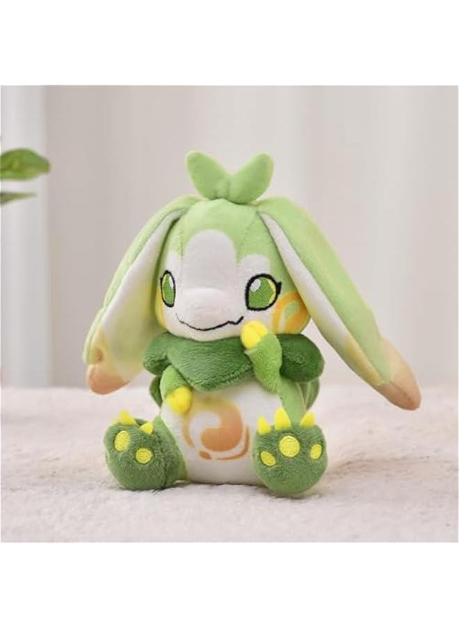Natlan Saurian Plushie Keychain - Koholasaurus