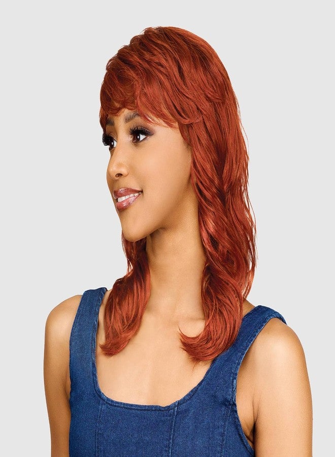 فانيسا شعر مستعار صناعي كامل من فانيسا - ذيل حصان (اللون: أسود داكن 1B) - Image 2