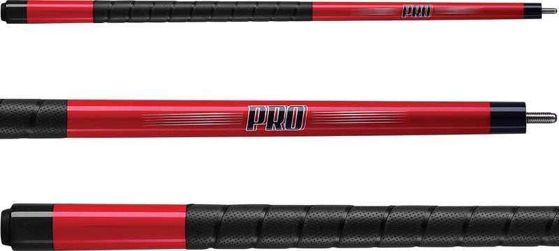 Viper by GLD Products Revolution Sure Grip Pro 58 2Piece BilliardPool Cue Metallic Red 19 Ounce 50070119