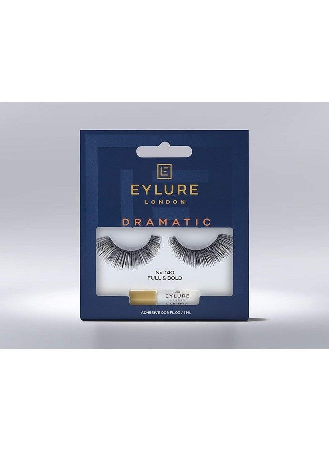 EYLURE - London False Eyelashes Dramatic No. 140 Full & Bold (False Eyelashes With Glue) ; Last Uo To 5 Wears - Image 1