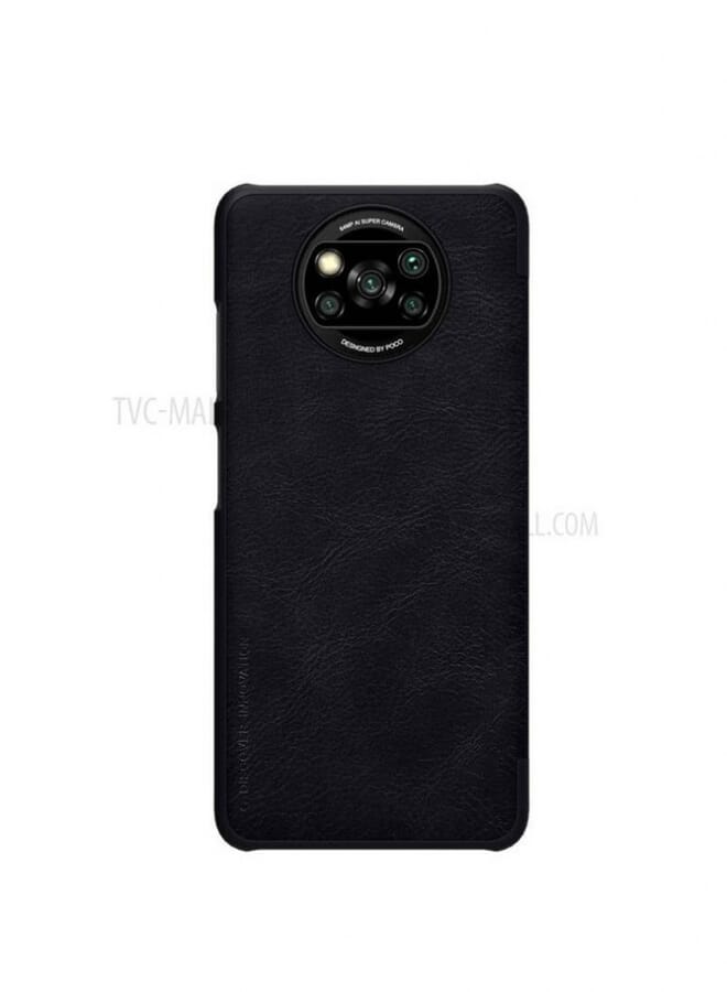 Nillkin Protective Leather Flip Case Cover For Poco X3 Pro - Image 2