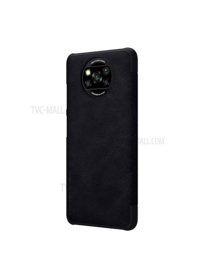 Nillkin Protective Leather Flip Case Cover For Poco X3 Pro - Image 3