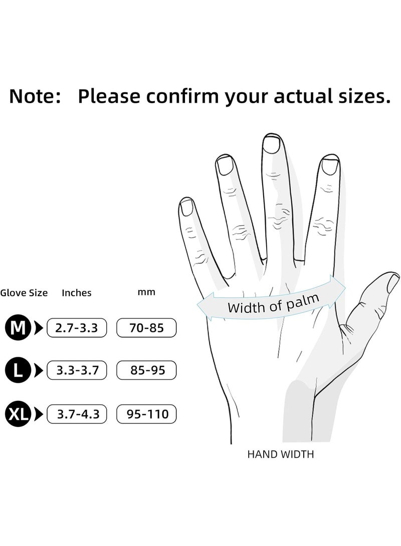 Disposable Examination & Industrial Gloves - Latex-Free & Powder-Free - Waterproof & Durable for Food Handling, Lab Use & Daily Use - Image 2