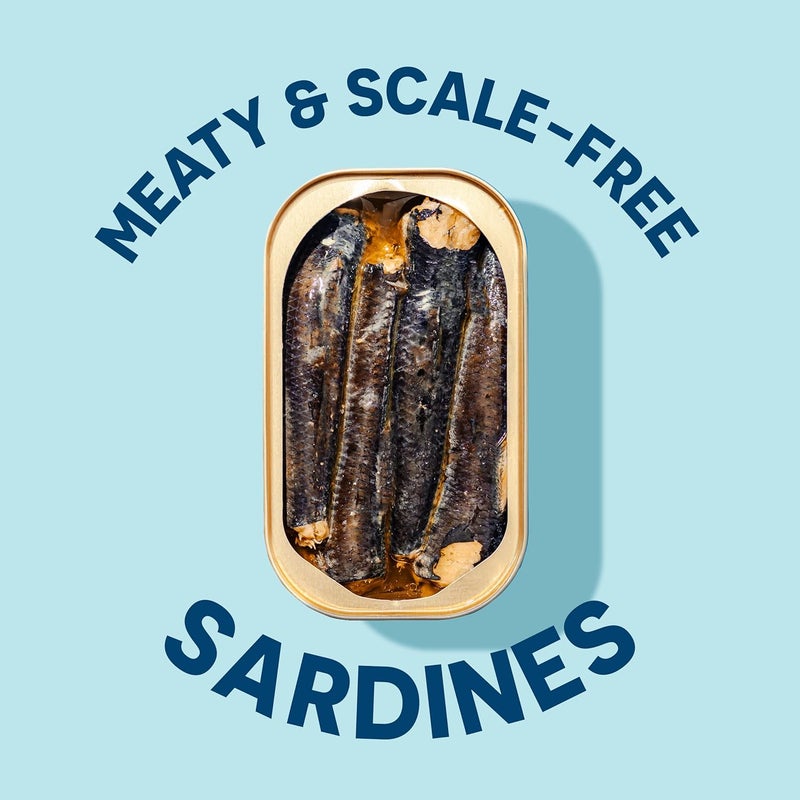 Wild Planet Wild Sardines in Extra Virgin Olive Oil with Lemon - 12 Pack - Image 4