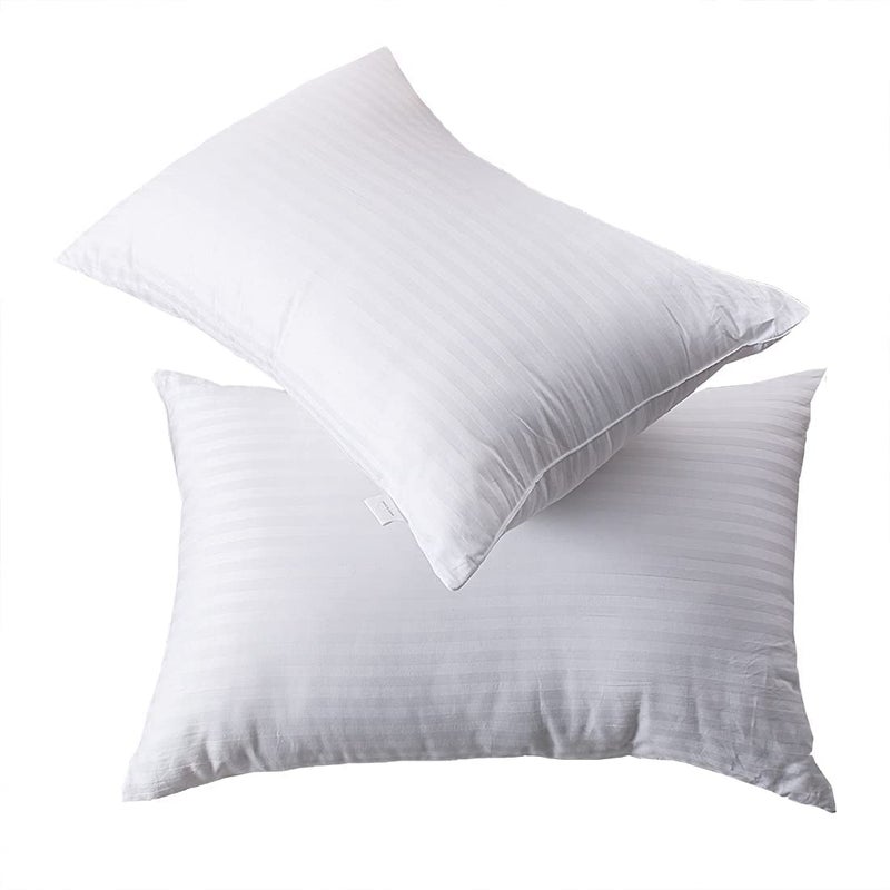 AMICA Pillows for Sleeping Size 16X24 cm Cooling Gel Pillows, Ultra Soft Breathable Down Alternative Pillows, Hotel Luxury Collection Pillows for Back, Stomach or Side Sleepers (Single) White - Image 1
