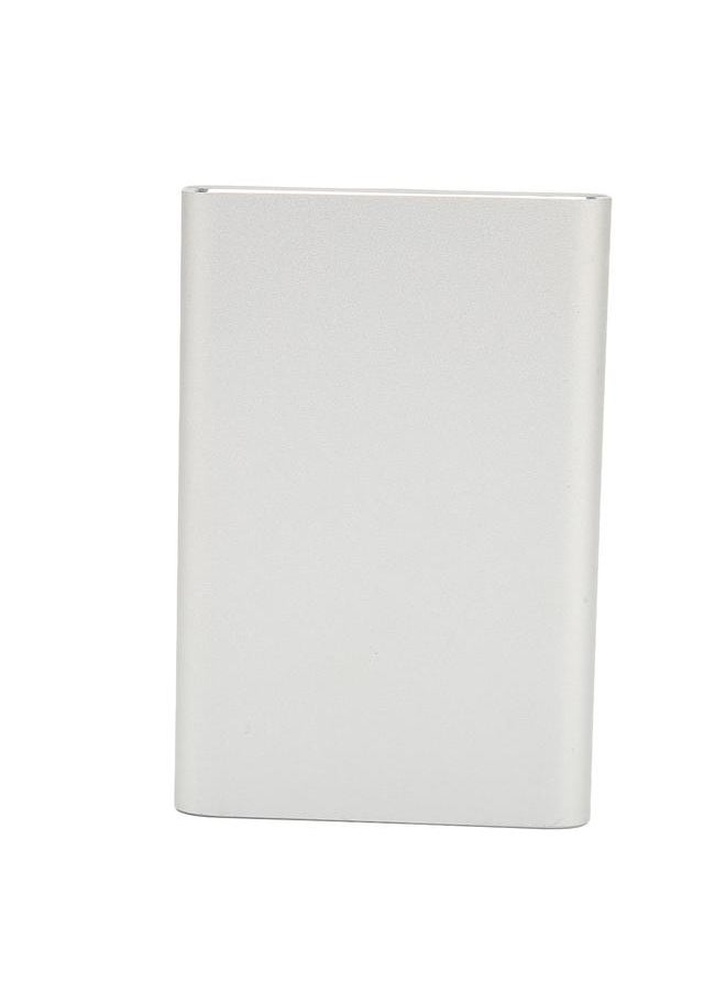 Thoraya Portable metal mobile external hard drive high-speed read and write USB3.0 ultra-thin external mobile hard drive suitable for external computer TV PS4 game silver white 750GB  - Image 4