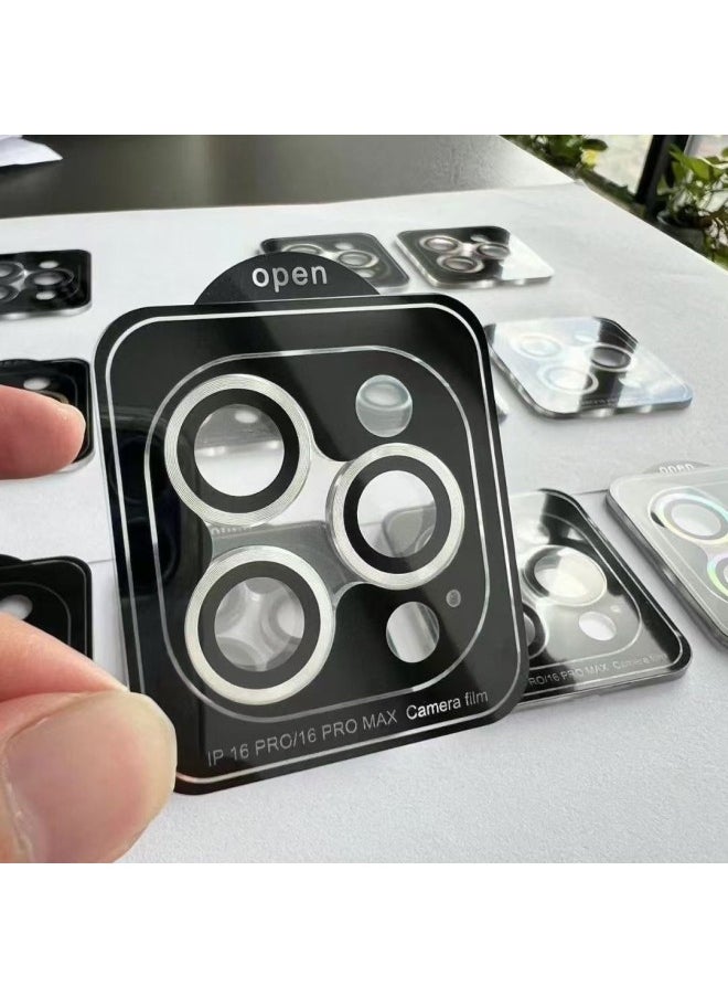Generic - Second Sticker Positioning Board CD Pattern Lens Protective Film For Apple 16/15Pro Eagle Eye Glass Sticker Camera-Color:Can Add Packaging +0.4 Yuan-Size:12promax [starting From Multiple Of 10 Single Model]] - Image 1