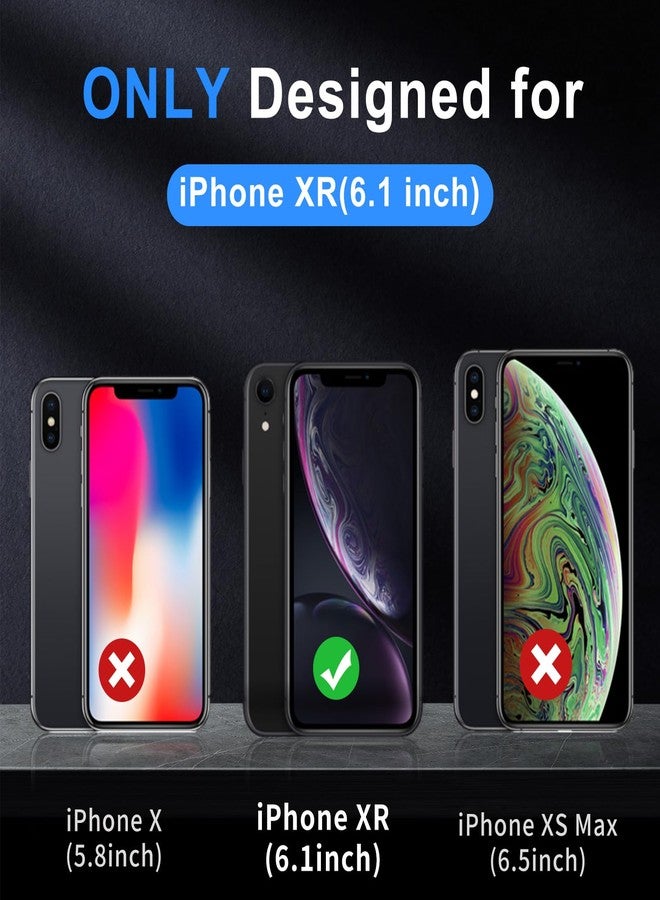 Teayoha for iPhone XR Case,[Compatible with Magsafe] [Military Grade Drop Tested] Heavy Duty Dual-Layer Shockproof Tough Rugged Protective Phone Case -6.1 inch (Black) - Image 2
