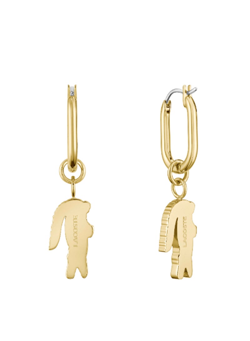 LACOSTE مجموعة مجوهرات لاكوست تمساح حلق نسائي - 2040364 - Image 1